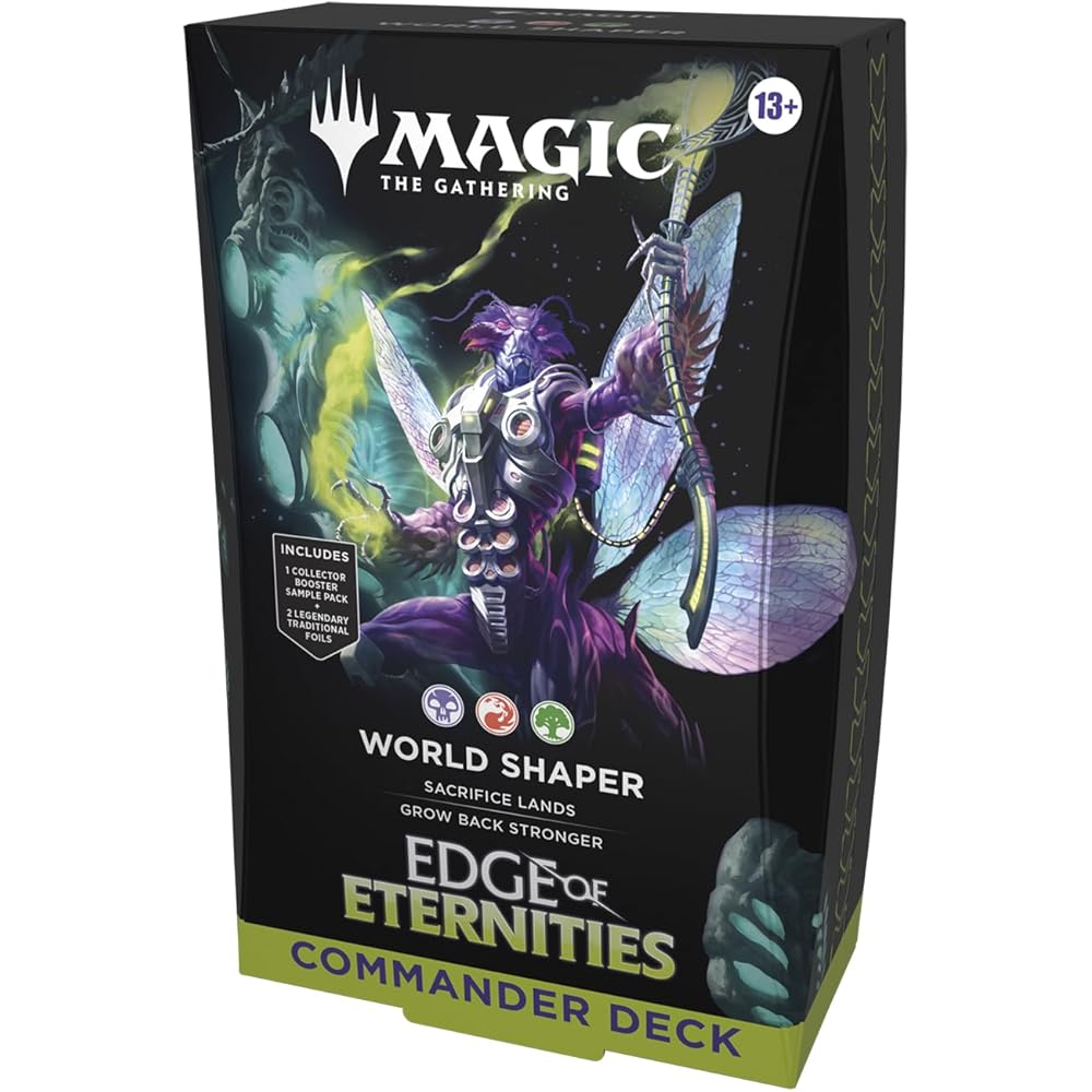 Магия: Колода Commander для Magic: The Gathering «Вечное Владычество» Planeswalker Английская Версия Коллекционная Карточная Игра Wizards of the Coast