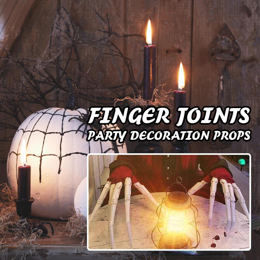 Шарнирные перчатки на Хэллоуин с гибким соединением Реквизит для костюмированной вечеринки Реквизит для костюмированной вечеринки