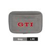 Car Plaid Adhesive Hanging Bag Pocket Phone Glasses Storage Case For Volkswagen VW Jetta Golf4 5 6 Beetle CC B5 B6 B7 EOS GTI