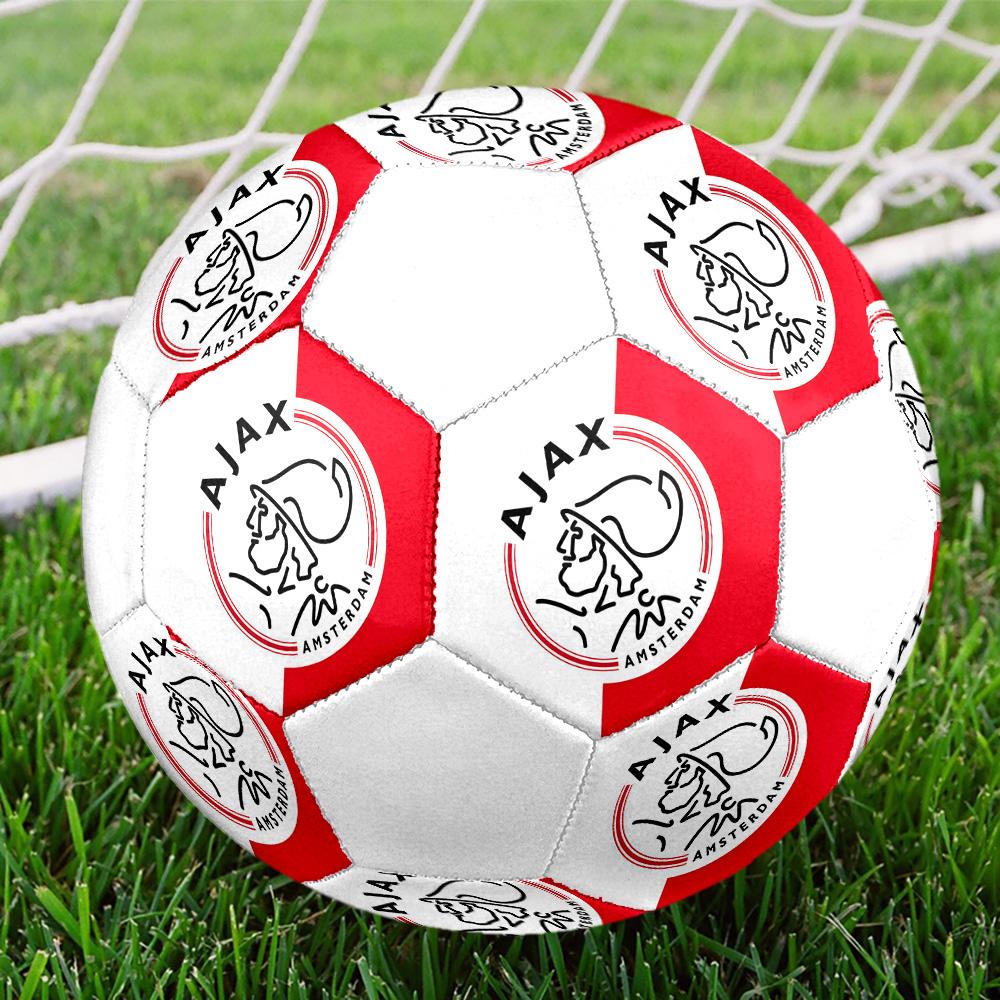 1 шт. Постер AFC Ajax размер 5 футбольный мяч ПрагаФутзальный мяч Цветной Для всех возрастов Машинная строчка ПВХ Готов к соревнованиям Прочный Высокий отскок