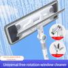 Window Squeegee Cleaner 2 In 1 Shower Squeegee  47‘’ Window Washing Equipment  Glass Cleaning Tools