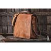 Мужская сумка-мессенджер из натуральной кожи ручной работы в винтажном стиле для ноутбука