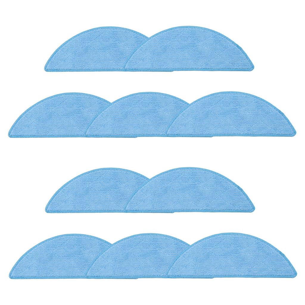 Microfiber Mop Cloth Kit Replacement For For SilverCrest For SSR 1111A Robot Vacuum Cleaner Parts Wet Wipes Accessories