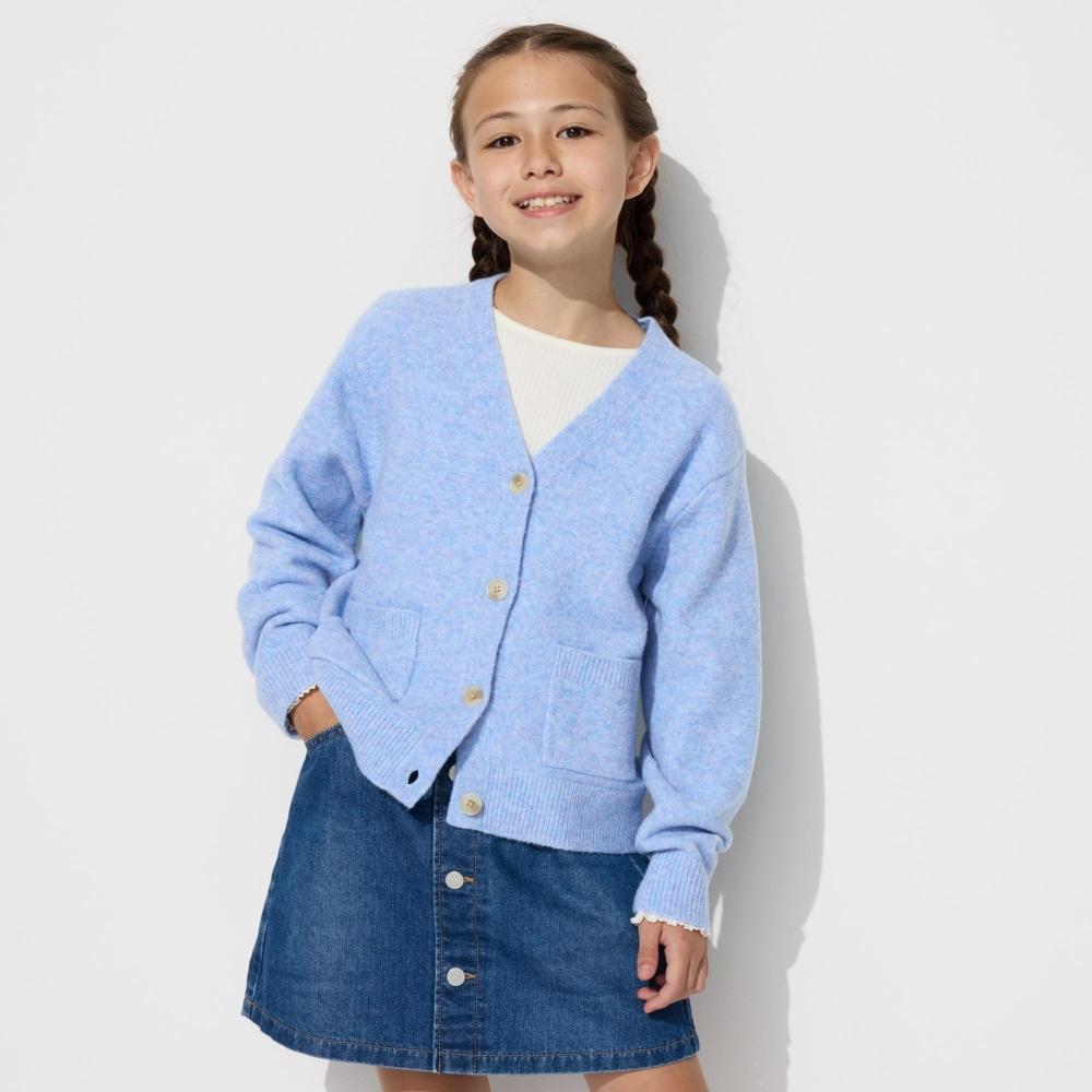 Uniqlo Girls Supleyan Cardigan