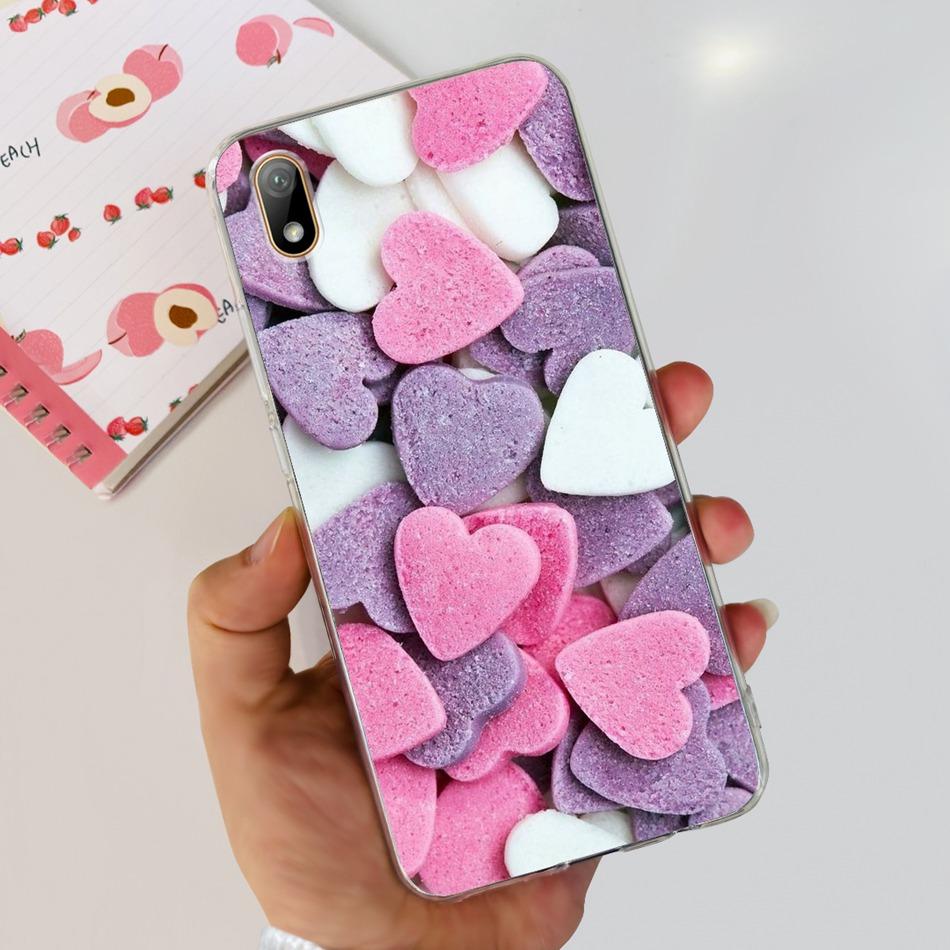 For Huawei Y5 2019 Phone Case Huawei Y5 (2019) AMN-LX9 LX1 LX2 LX3 Fashion Painted Soft Silicone TPU Slim Back Cover