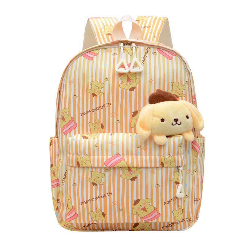 Adorable Cartoon Kids Backpack Lightweight Nylon Multi-character Design For Fun