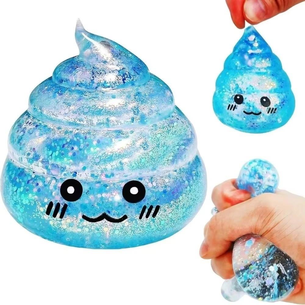 Slow Rebound Poop Fidget Toy Slow Rising Reduce Pressure Ball Novelty Poop Squishy Toys Fun Toys