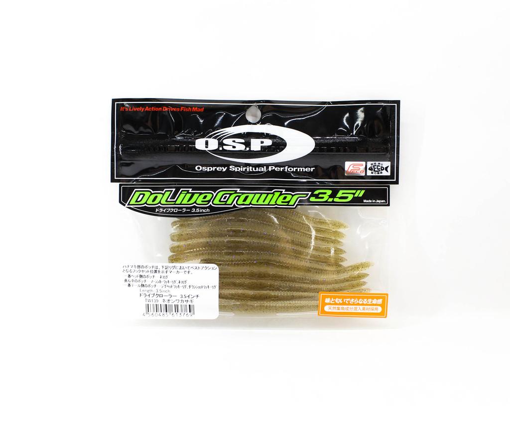 OSP Мягкая приманка Dolive Crawler 3,5 дюйма TW-139 (3769)