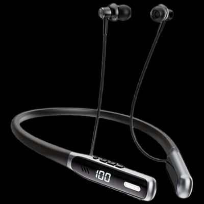 Спортивные Bluetooth-наушники Newmine G1 с шейным ободком и цифровым дисплеем