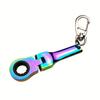 EDC Ratchet Wrench Screwdriver Accessory Compact Size Portable Widely Used Telescoping Keychain Ratchet Wrench Camping Tool