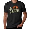 Kyuss Sunset 1987 Футболка для мальчиков с животным принтом новое издание черная с животным принтом для мальчиков тяжелые футболки для мужчин