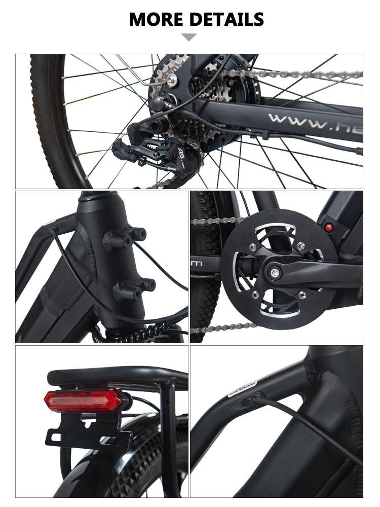 HedaTX TX10 350 Вт Электрический городской велосипед для взрослых: Съемная батарея 48 В 15,6 Ач, алюминиевая рама 27,5 дюймов, гидравлические дисковые тормоза, внедорожный