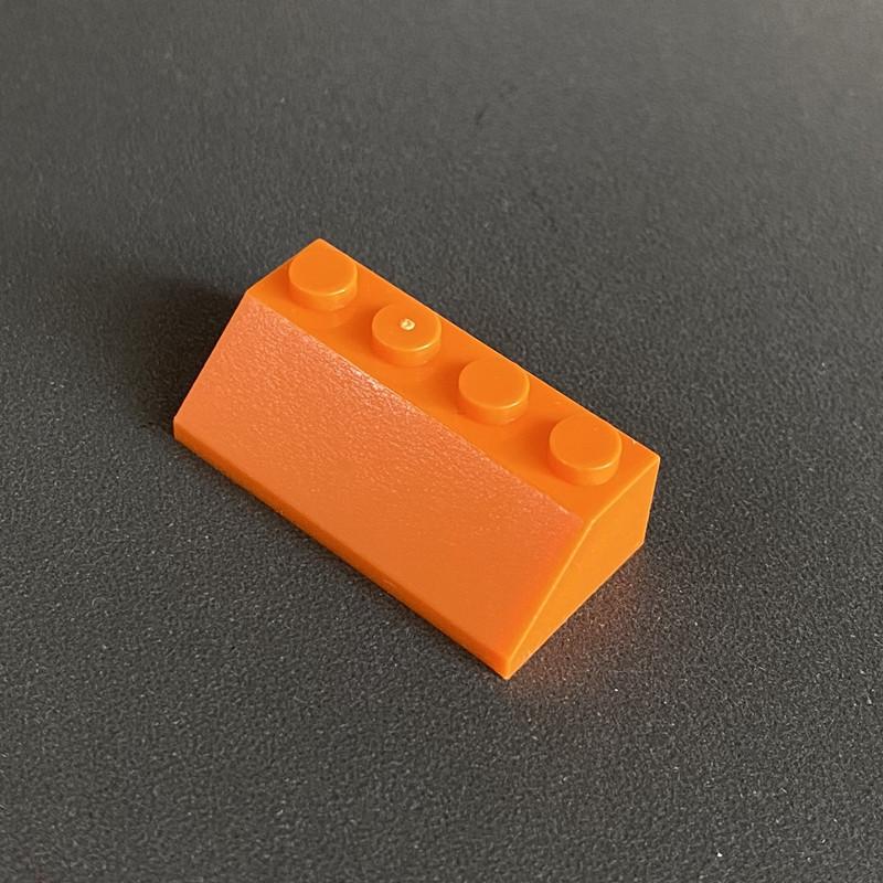 Compatible With Building Block 3037 Small Particles Puzzle Building Block Spare Parts 2X4 Beveled Bricks, Long Slope Replenishment