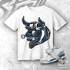 AJ 3 OG True Blue BULLHEAD, Shirt Match Sneaker, Streetwear Graphic Tee for Sneakerhead