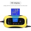 Portable Automatic Battery Charger with LCD Display Power Bank 12V 6A for Motorcycle SUV AGM for Cars Motorcycle RV SUV ATV