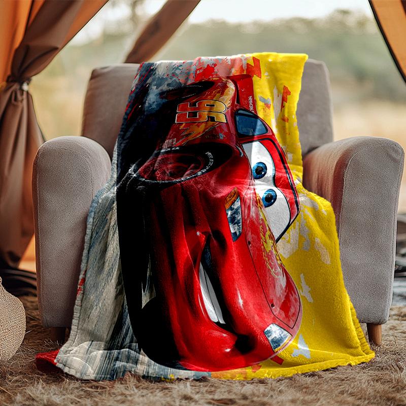 Racing car Blanket Flannel Throw for Sofa, Travel, Camping, Livingroom, Office, Chair and Bed Soft and Warm Holiday Birthday gifts