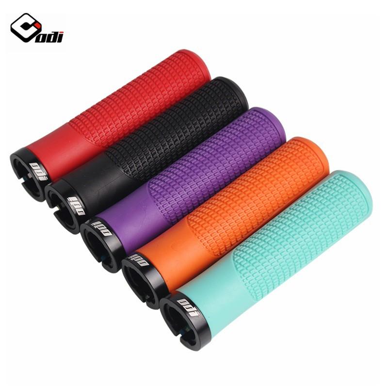 OG10 Rubber Bicycle Handlebar Grips Mountain Bike Lock-On Shock Absorption Non-Slip Ergonomic Cycling Accessories