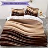Colorful Fluid and Wave Pattern Bedding uilt Set uilt Cover Pillowcase Home Decoration Birthday Gift (1 * duvet cover + 2 * pillowcase without core)