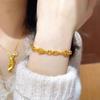 Shajin Jewelry Chinese Style Gold-Plated Snake Bracelet for Women - Durable, Non-Fading and Elegant.