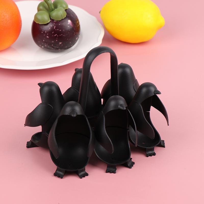 Держатель для яиц в форме пингвина, вмещает до 6 яиц, совместимых с яйцами ARI