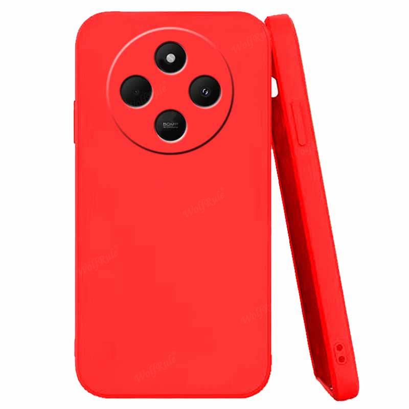 For Cover Xiaomi Redmi A4 Case For Redmi A4 A 4 Capas Liquid Silicone Shockproof Phone Back Bumper TPU Soft Case Redmi A4 Fundas