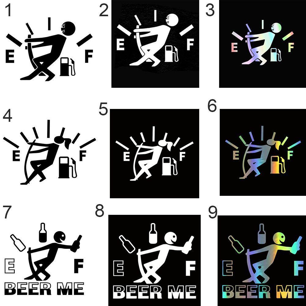 Высокий расход топлива Датчик пустой наклейка Идентификация топливного бака Наклейка на автомобиль Пожиратель топлива Наклейка