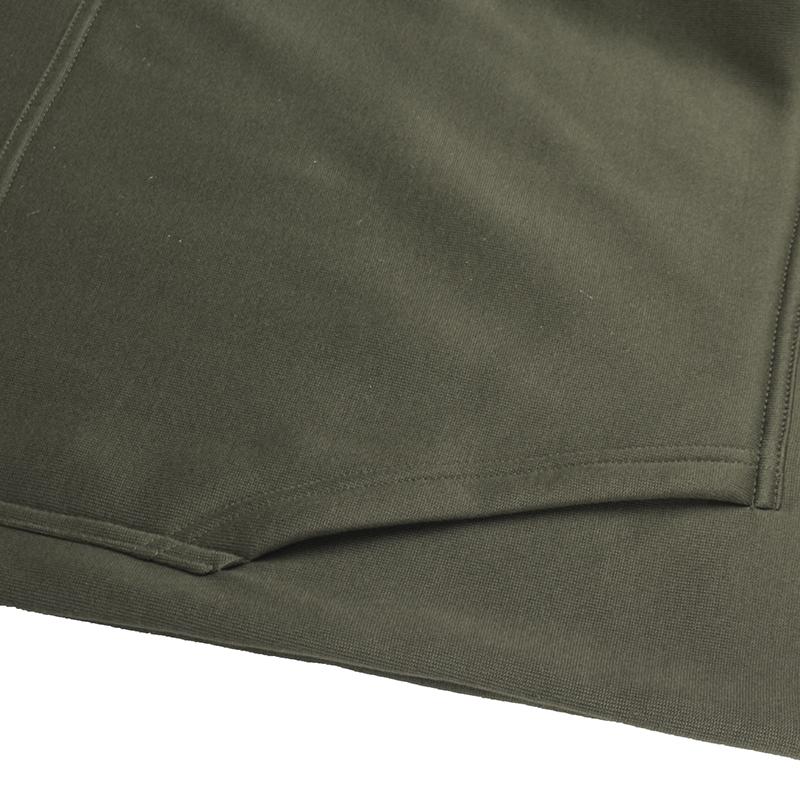 Женская длинная толстовка с капюшоном