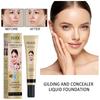 EELHOE Foundation  Brightening Skin Nude Concealer Natural Setting Moisturizing Pore-Covering Liquid