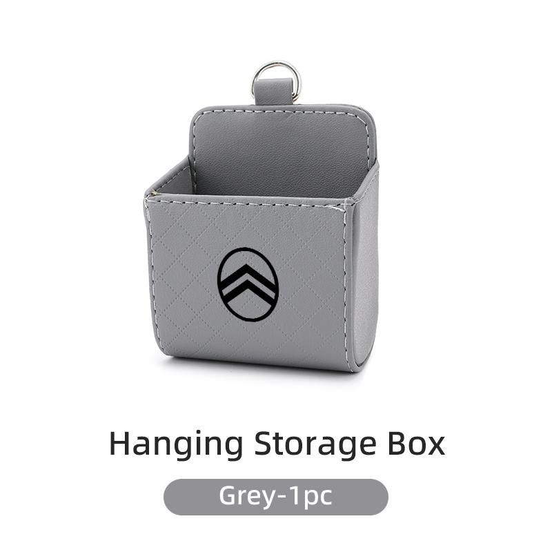Car Air Vent Storage Box Rhombus Pattern For Citroen C4 C3 C5 C1 C2 Celysee Berlingo Picasso Cactus Aircross Saxo Grand