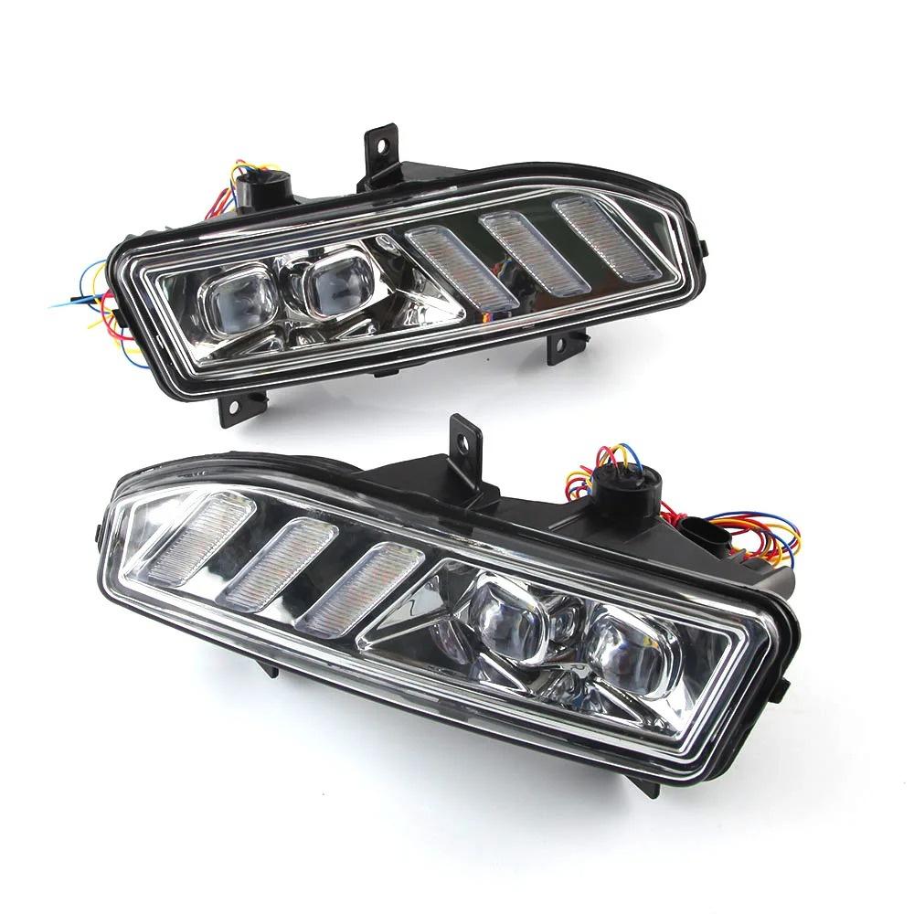 2PCS LED Daytime Running Light DRL Lamp For Nissan Qashqai 19-21 Sentra 2020-21