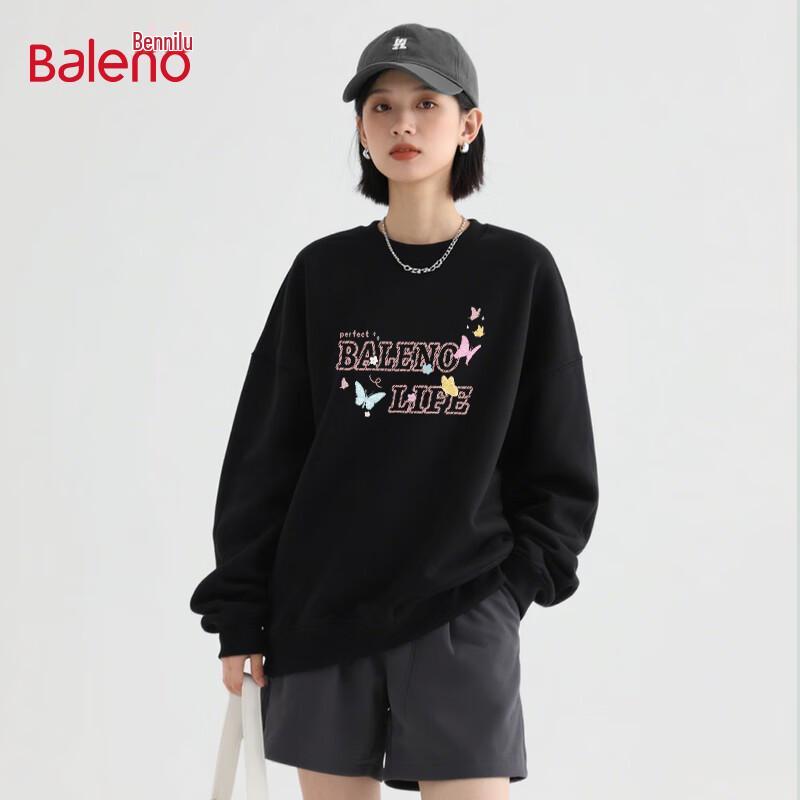 Baleno Women's Trendy Graphic Crewneck Pullover