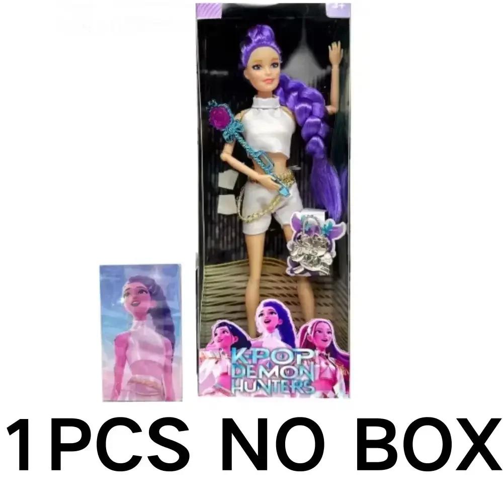 ~Куклы Игрушки Kpop Охотники на демонов Экшн-фигурка Игрушка Руми Мира Зои Красивая Принцесса Куклы для Маленькой Девочки Пластиковая DIY Игрушка для Девочек
