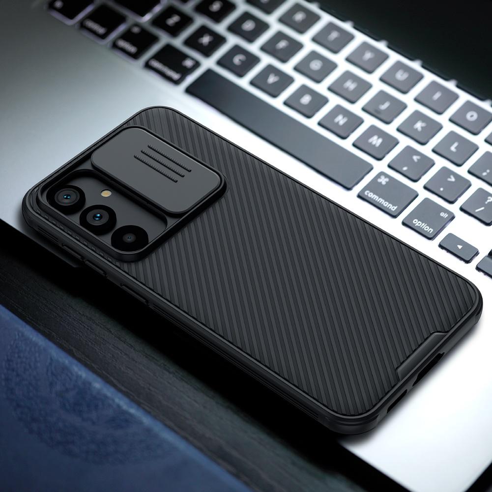 NILLKIN Чехол для телефона CamShield Pro для Samsung Galaxy S23 FE, защитный слайдер для камеры, жесткий противоударный чехол для ПК, задняя крышка