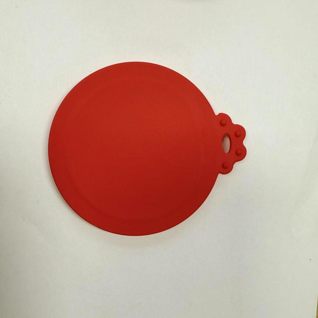 Доступная силиконовая крышка для консервной банки для домашних животных: Герметичный, Пищевой, Три-в-одном; Опция с пользовательским логотипом.