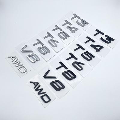 3D AWD T3 T5 T6 T8 логотип эмблема значок наклейка автомобиля наклейка для Volvo C30 V40 V60 S40 S60 XC60 XC90 XC40 S80 S90 S80L S60L автомобильный Стайлинг