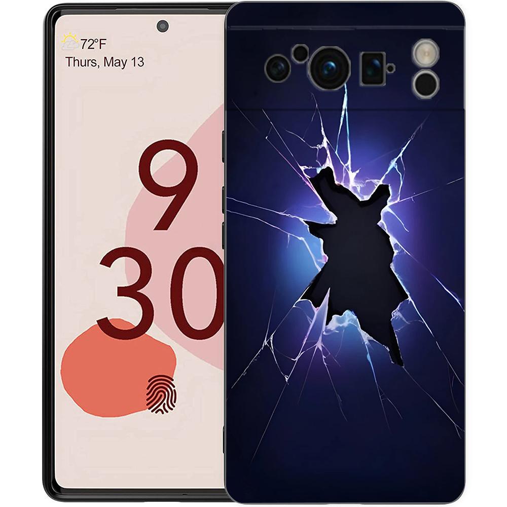 Чехол для телефона Google Pixel 9 8 8A 7 7A 6 Pro XL 6A 5G Черный Мягкая задняя крышка Оболочка из ТПУ Honkai Star Rail Игра Тот же стиль