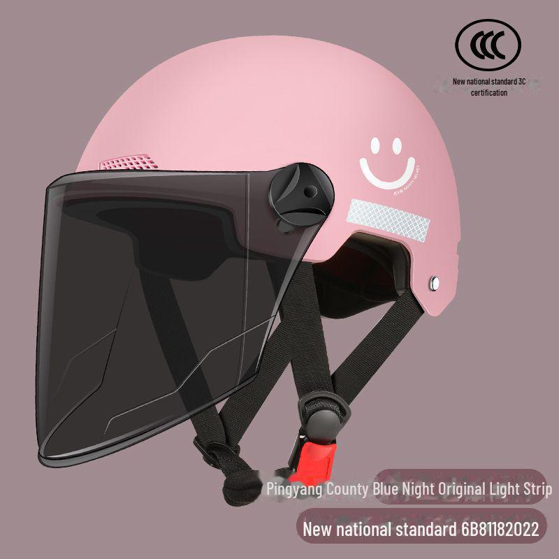 All-Season Electric Bike & Motorcycle Helmet, 3C Certified, Free Shipping, Unisex