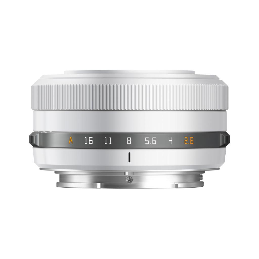 TTArtisan AF 27mm Prime Lens warranty interchangeable lens for mirrorless suitable for video and White Limited by TTArtisan f/2.8 E-mount APS-C