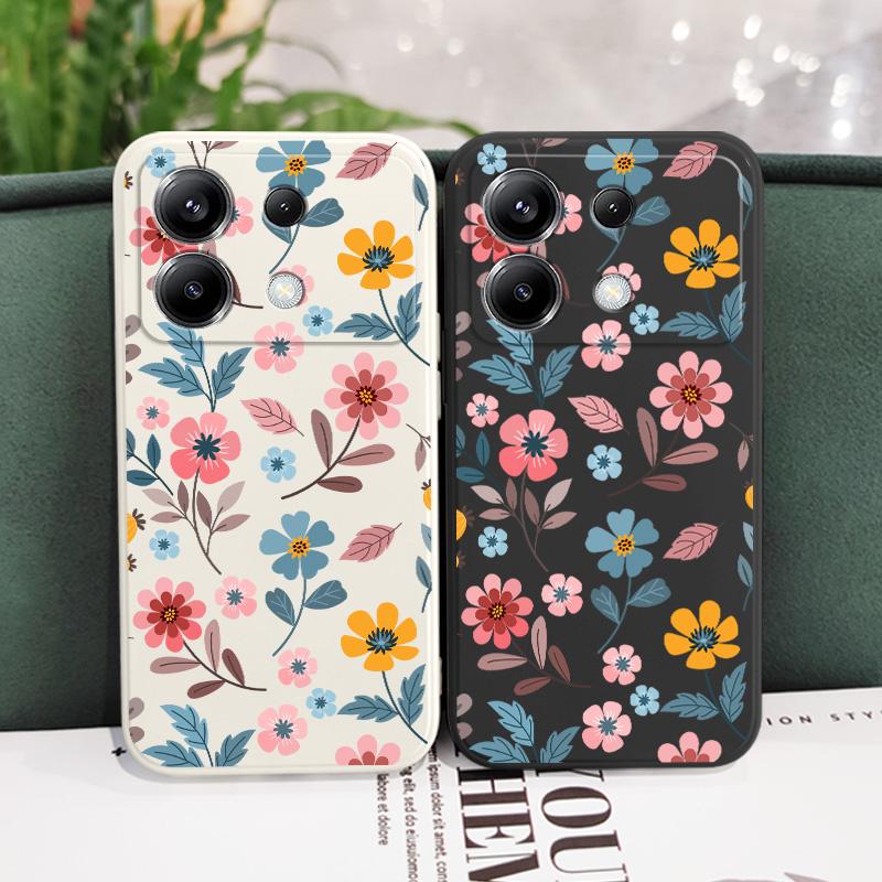 Цветочный стебель Цветок Чехол для телефона Для Xiaomi Poco F8 F7 X7 X6 F6 M6 M5 M5S F5 X5 F4 X4 M4 F3 X3 Ultra Pro GT Силиконовая крышка