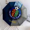 Getafe CF  узор, автоматический складной зонт, портативный и складная конструкция, 8 спиц, рождественский или день рождения подарок.