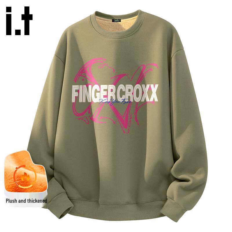 Fingercroxx Men's Lambswool Warm Pullover Hoodie