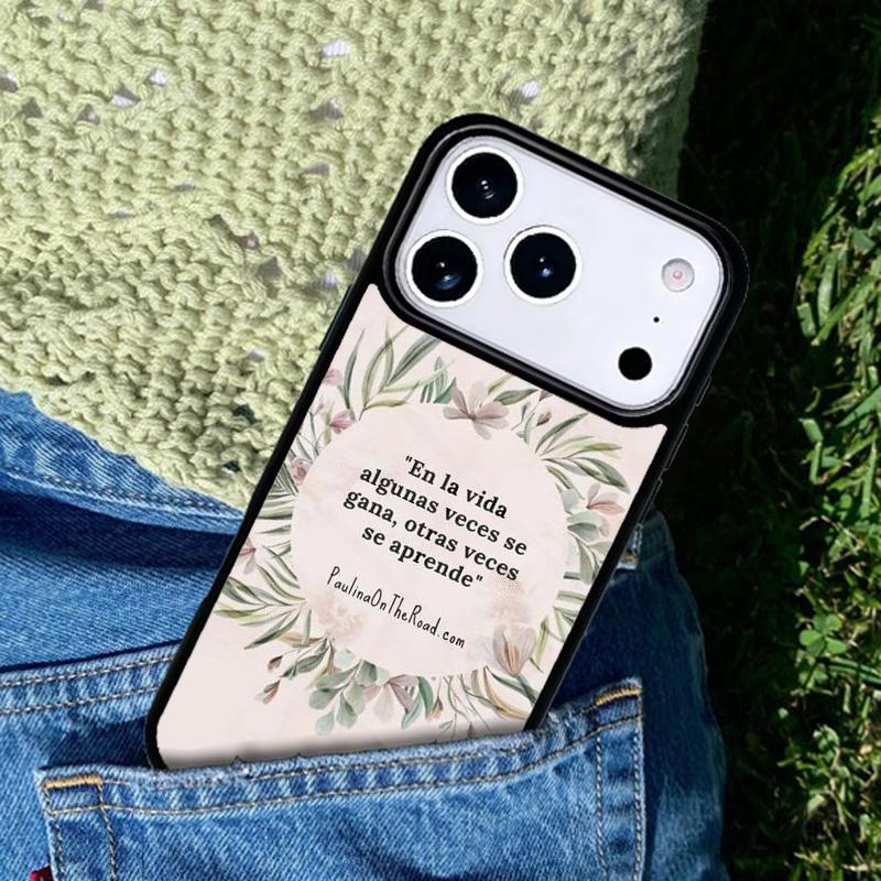 Spanish Quotes Phone Case For iPhone 17 AIR 16 Pro Max 15 14 Pro 11 12 13 Shockproof Silicone Cover