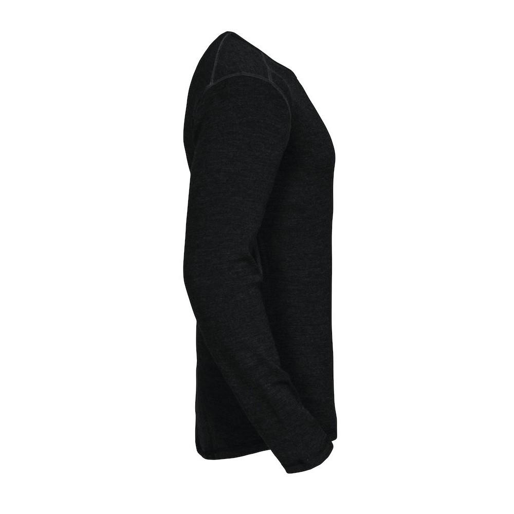 Мужской шерстяной термотоп Projob с круглым вырезом