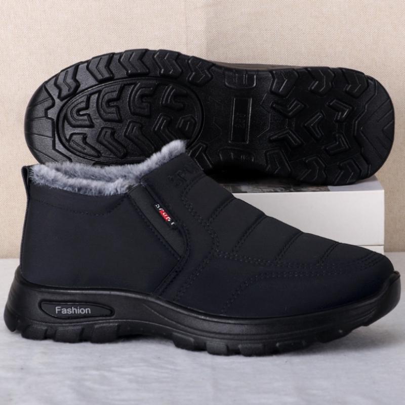 Unisex Boots Winter Shoes Waterproof Snow Boots Casual Shoe Plush Footwear Ankle Boots