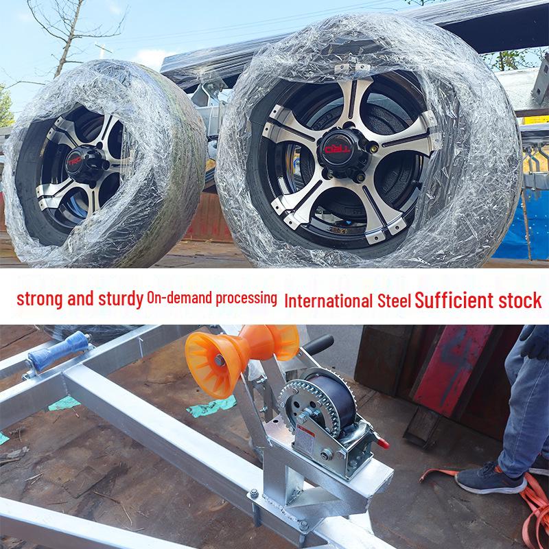 Shandong Marine Inflatable, Fiberglass, Speedboat, Yacht, Dinghy, Jet Ski Trailer