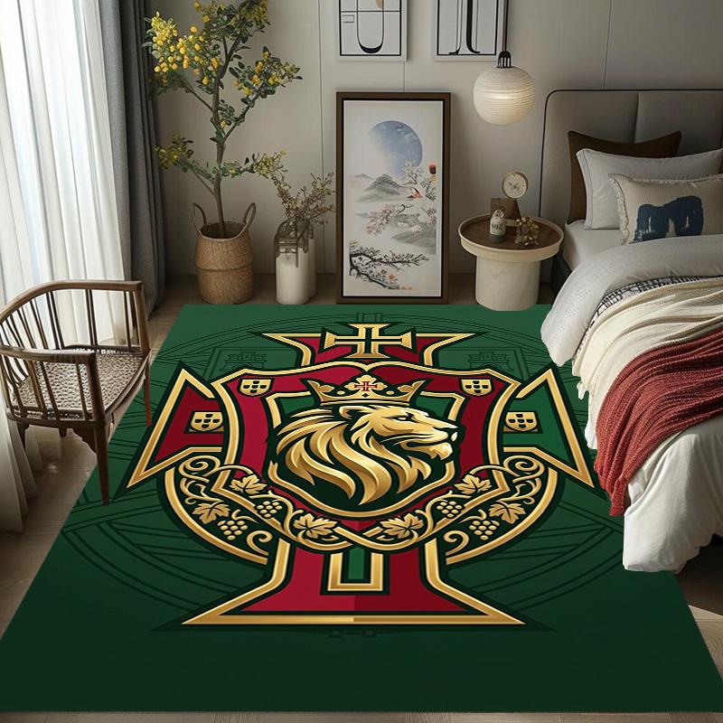 Heritage Royal Emblem carpet printing Living room and bedroom mats Doormat Office chair cushion Bathroom mat