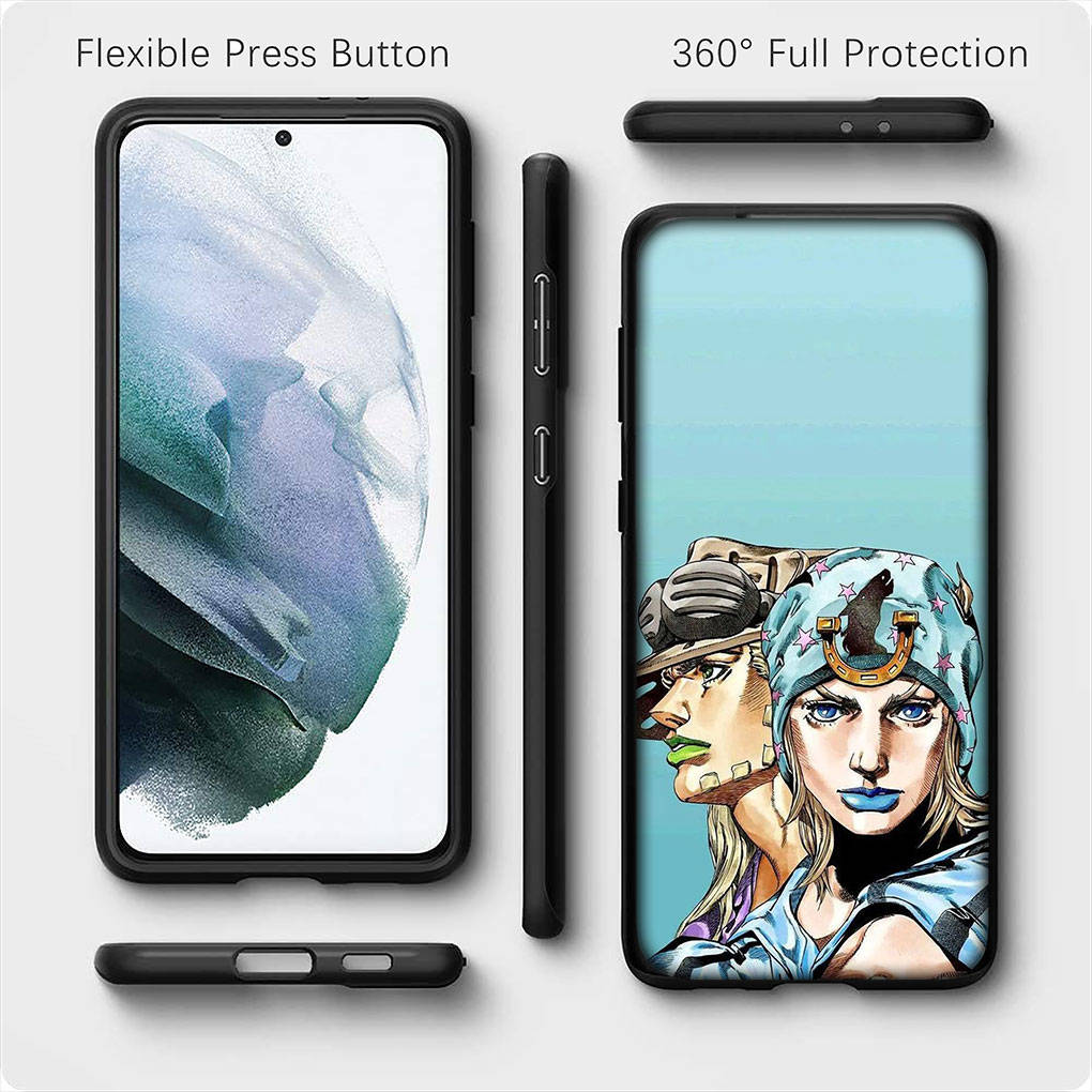 Для iPhone 16 15 X XR Samsung Galaxy S24 S23 A16 Xiaomi Redmi Note 13 12 11 Pro Max 9 14 Plus Huawei OPPO Poster JoJo's Bizarre Adventure Phone Case