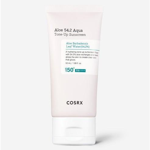 [COSRX] Солнцезащитный крем с алоэ 54.2 Aqua Tone-up 50 мл SPF 50+ PA++++