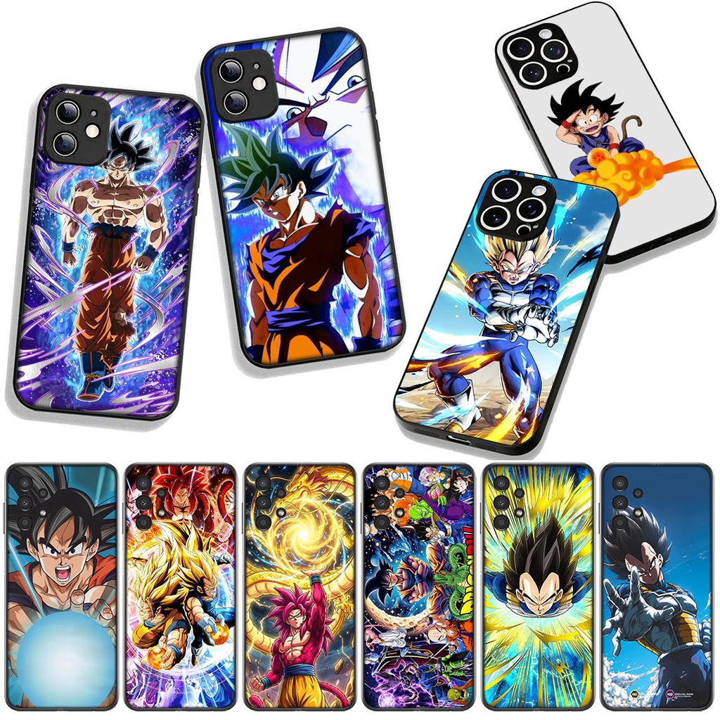Phone Cover Cartoon Dragon Gokus Ball Z Vegeta for Apple iPhone 16 15 14 Plus 13 12 Mini 17 Pro Max + ProMax 16E Air 15+ Case