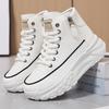 Дизайнерские женские кроссовки на высокой платформе, роскошная модная обувь на молнии, новые универсальные удобные туфли на танкетке, повседневная обувь